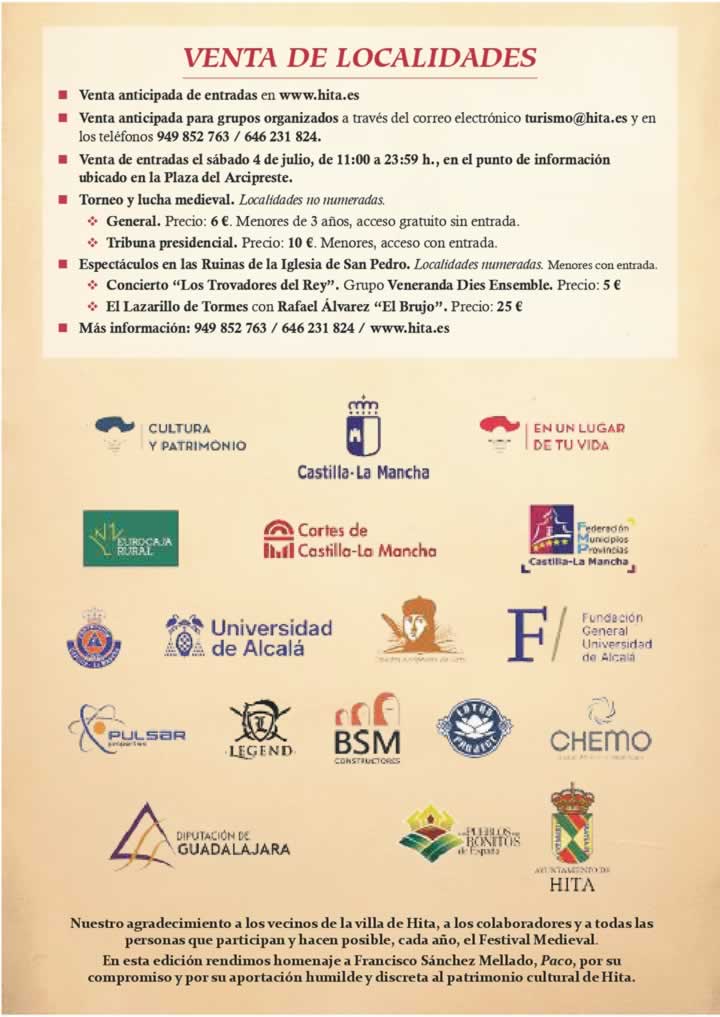 MEDIEVAL HITA programa page 0006