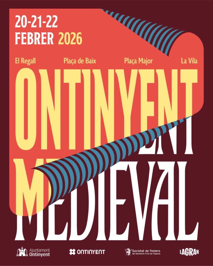 Mercado Medieval de Ontinyent - Onteniente - 2026 | Zoco Árabe y Oficios 7 Cartel oficial Mercado Medieval de Ontinyent 2026
