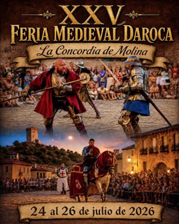 XXV Feria Medieval de Daroca 2026 (Zaragoza)