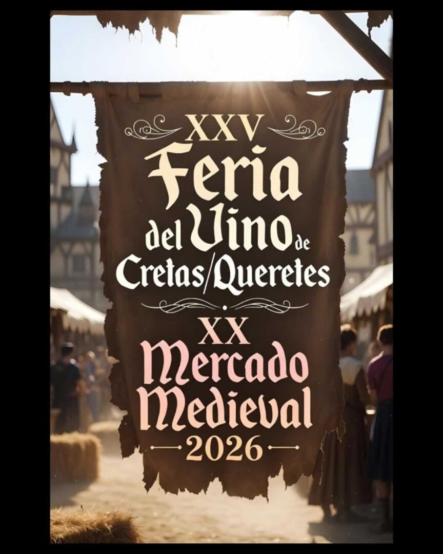 XXV Feria del Vino de Cretas / Queretes y XX Mercado Medieval 2026