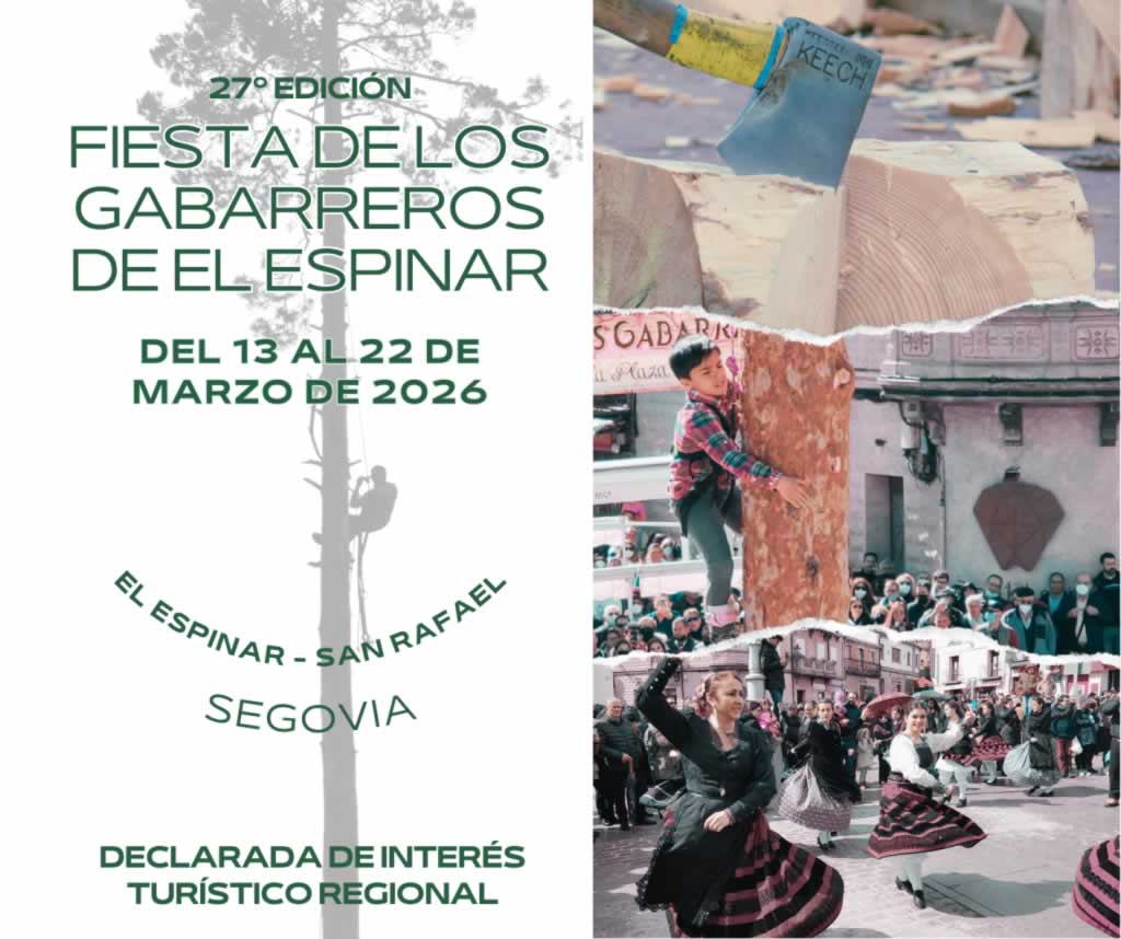 Feria de Muestras de los Gabarreros en El Espinar 2026 5 Cartel Feria de Muestras de los Gabarreros en El Espinar 2026