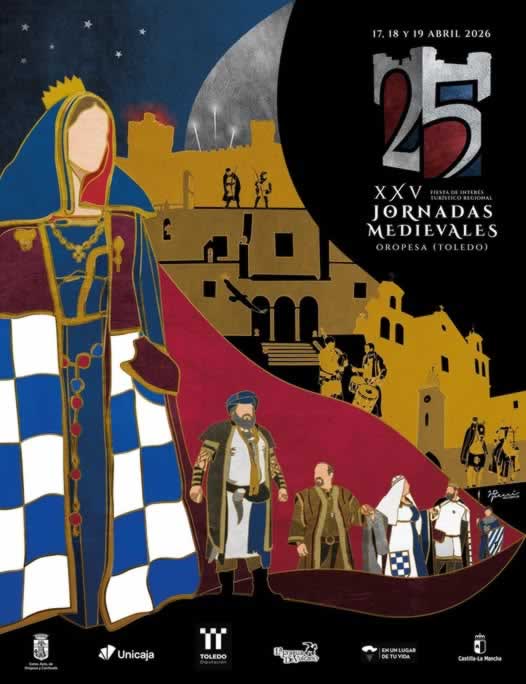 Cartel XXV Mercado Medieval de Oropesa 2026