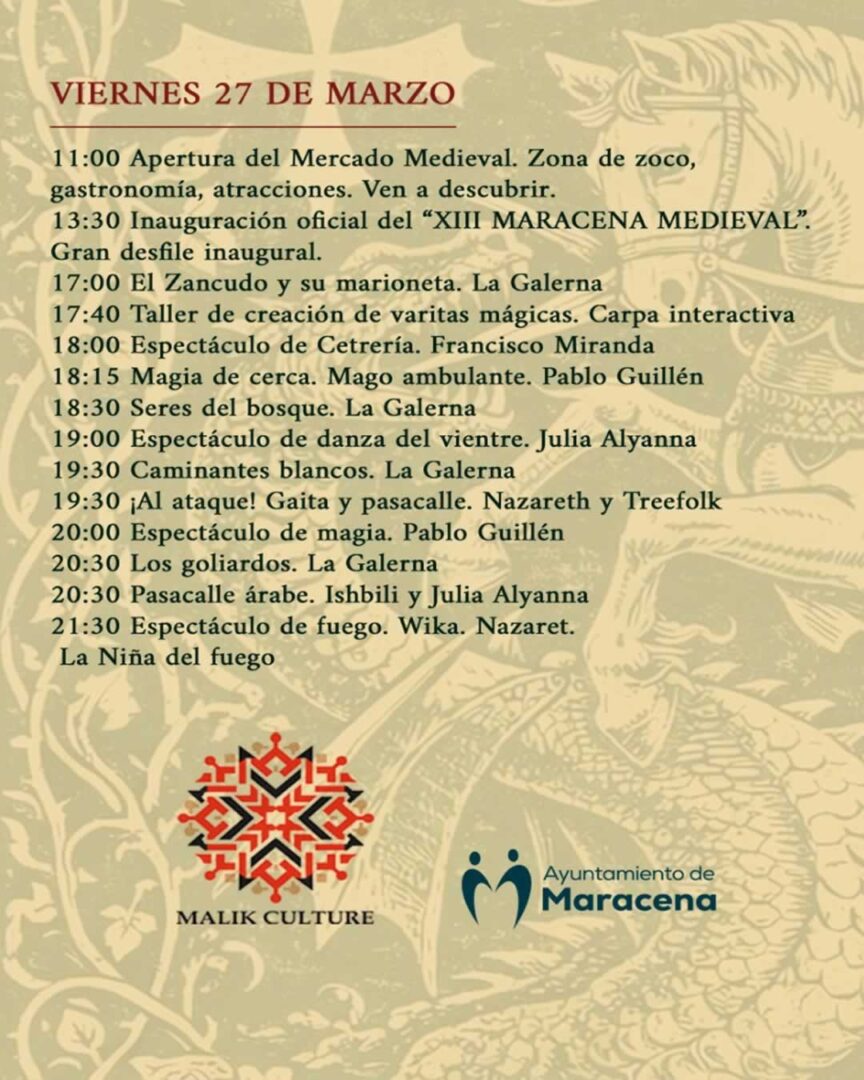 XIII Maracena Medieval 2026 (Granada) Viernes