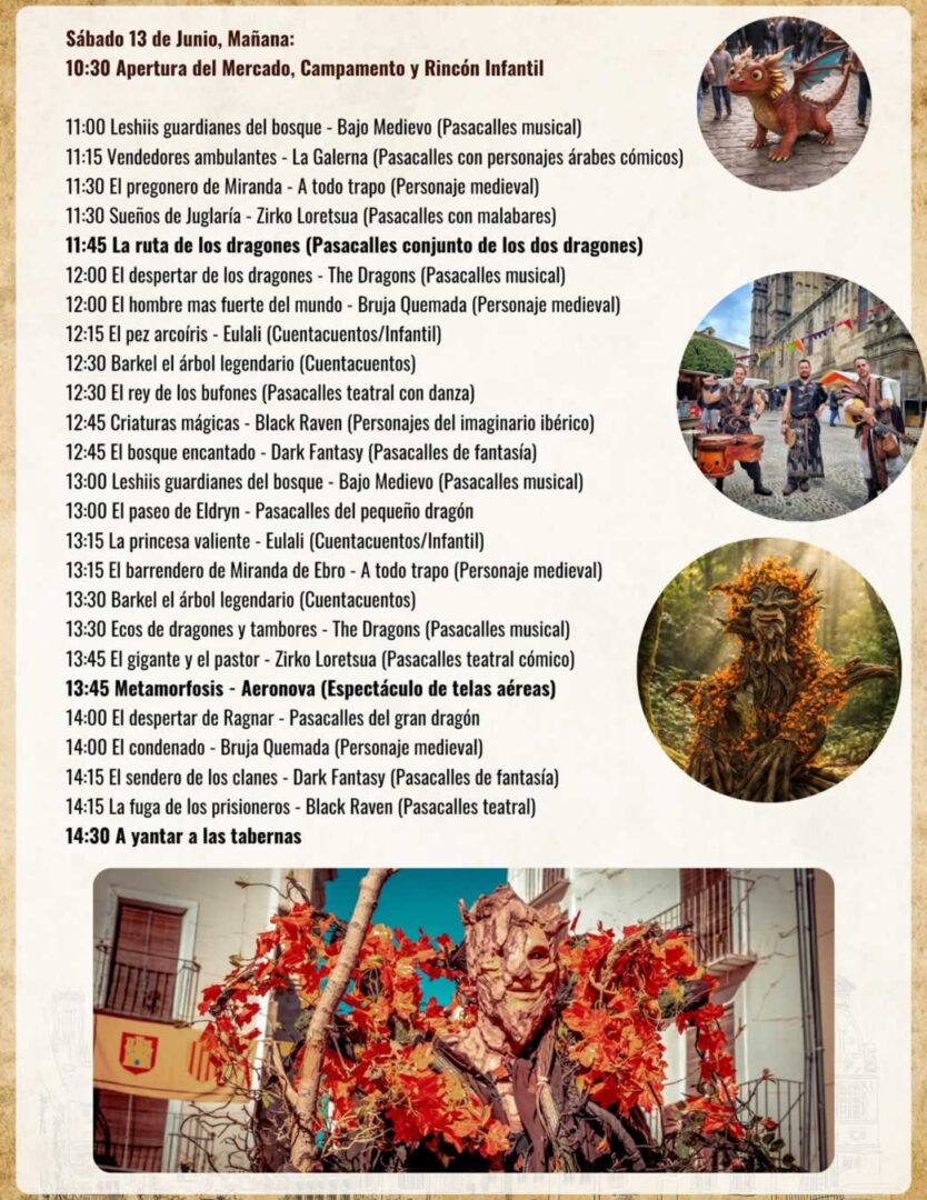 medieval miranda programa sabado manana
