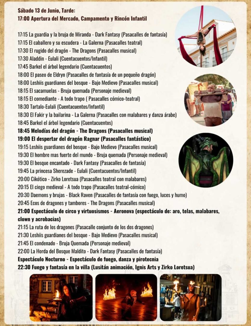 medieval miranda programa sabado tarde