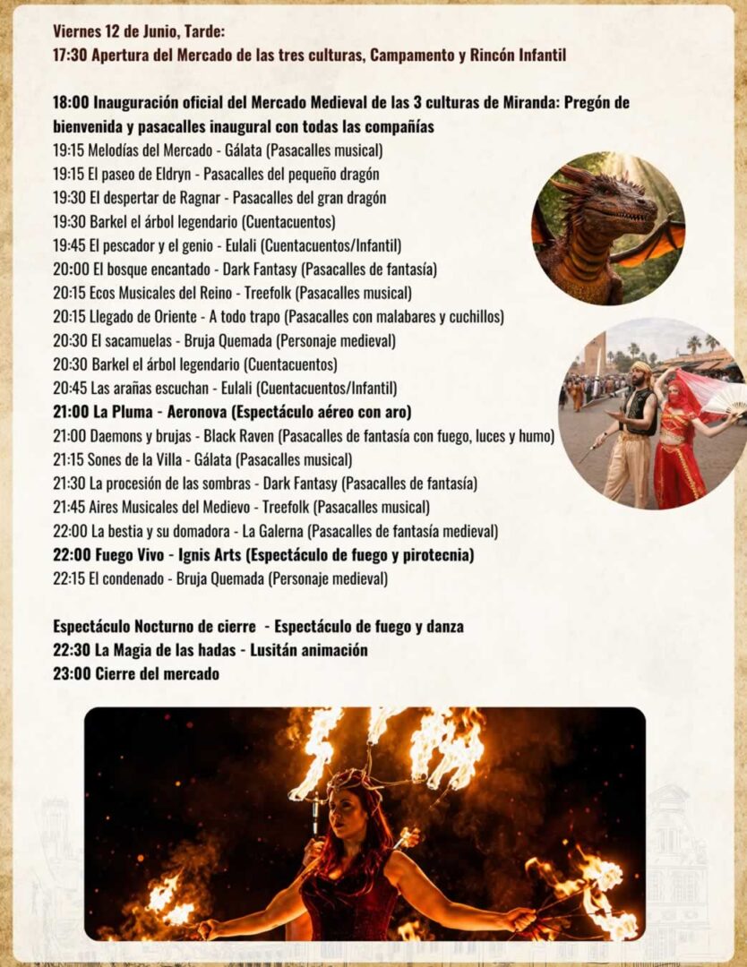 medieval miranda programa viernes