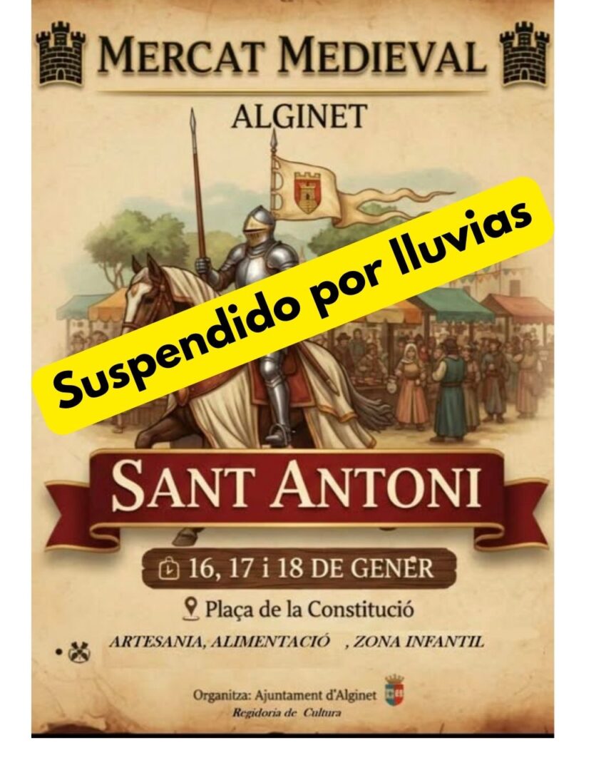 medieval alginet suspendido 2026 ig