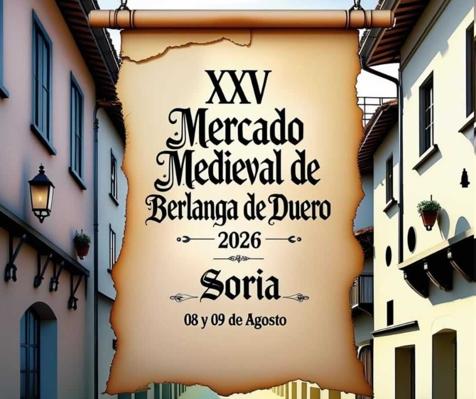 Mercado Medieval de Berlanga de Duero 2026