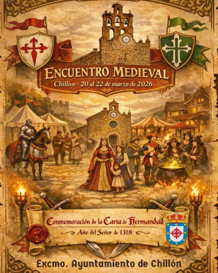 Encuentro Medieval de Chillón cartel