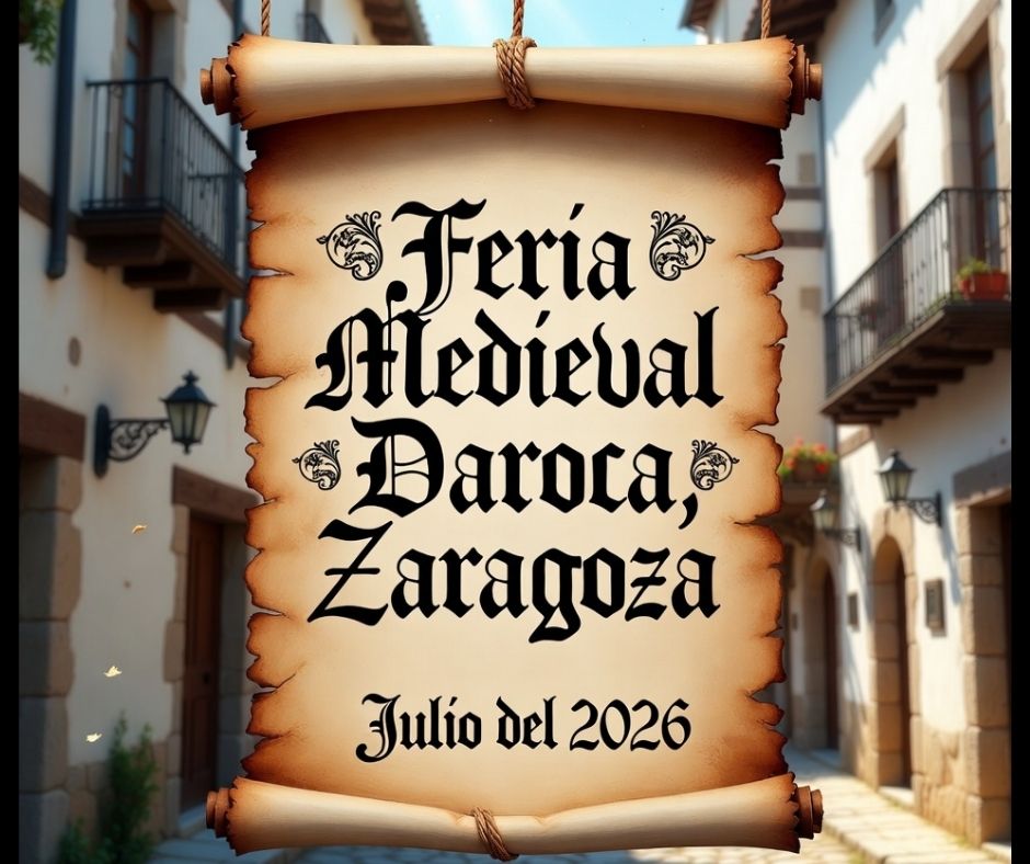 XXV Feria Medieval de Daroca 2026 en la Calle Mayor de Zaragoza