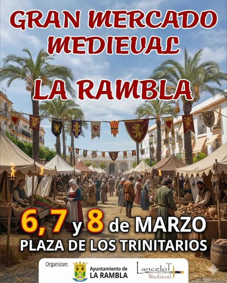 Cartel Mercado Medieval de La Rambla 2026