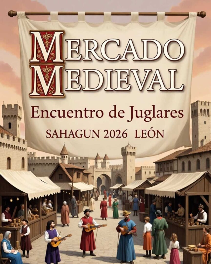 Nuevo - XXIV edición del Mercado Medieval Encuentro de Juglares en Sahagún, León 2026 4 medieval sahagun 2026 ig