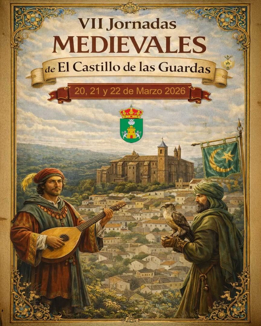 Cartel oficial del VII Jornadas Medievales de El Castillo de las Guardas