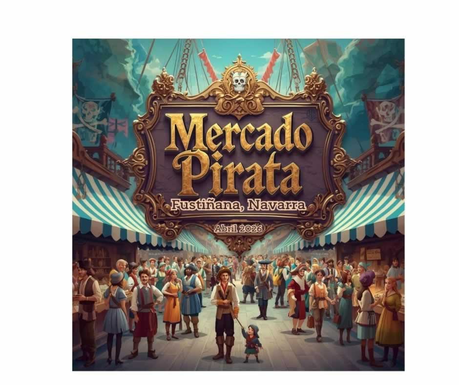 Mercado Pirata de Fustiñana 2026 Navarra 4 pirata fustinana 2026 fb