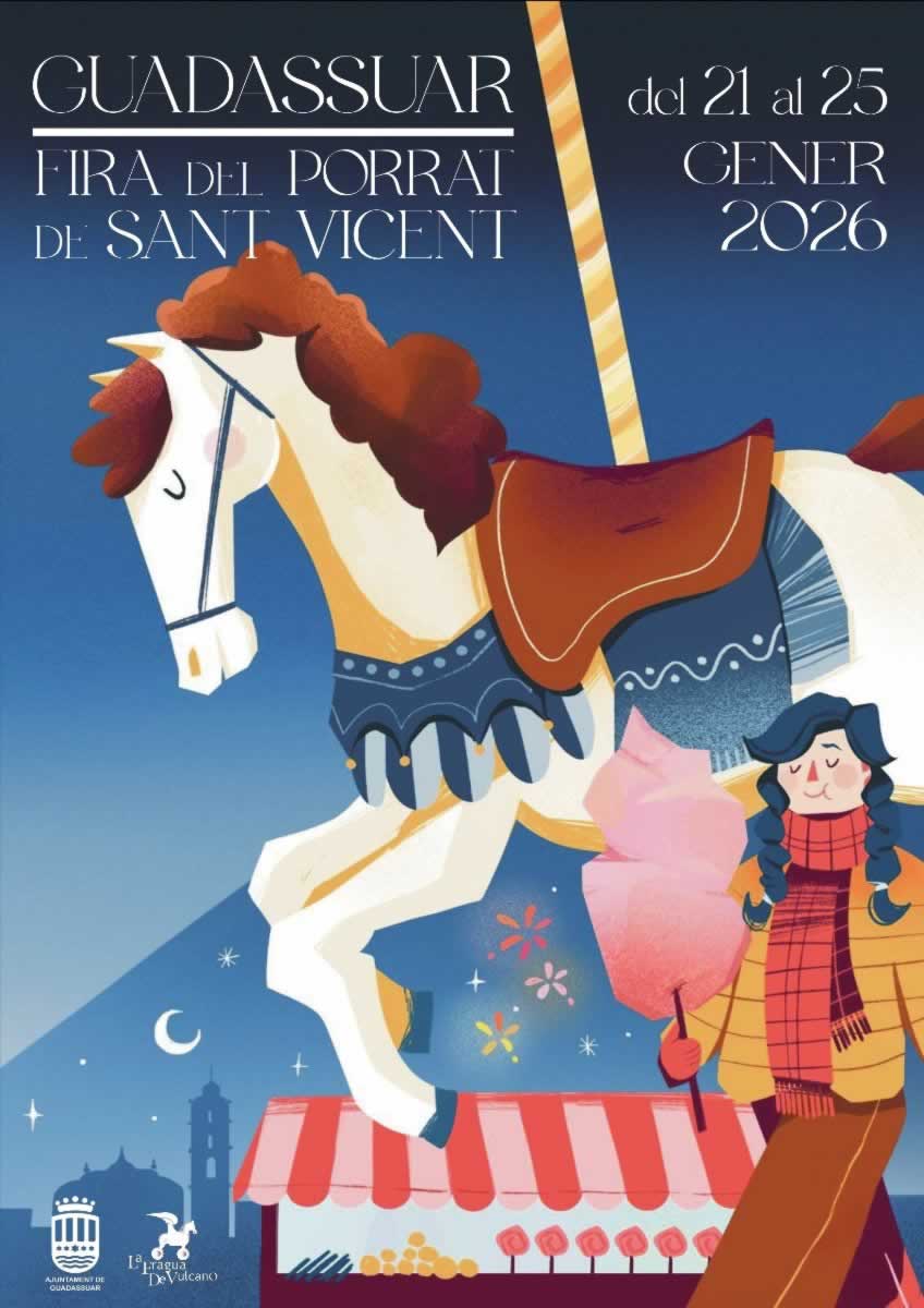 Mercado Tradicional Porrat Valenciano en Guadassuar, Valencia 2026 5 Cartel Nuevo Mercado Tradicional Porrat Valenciano en Guadassuar, Valencia 2026