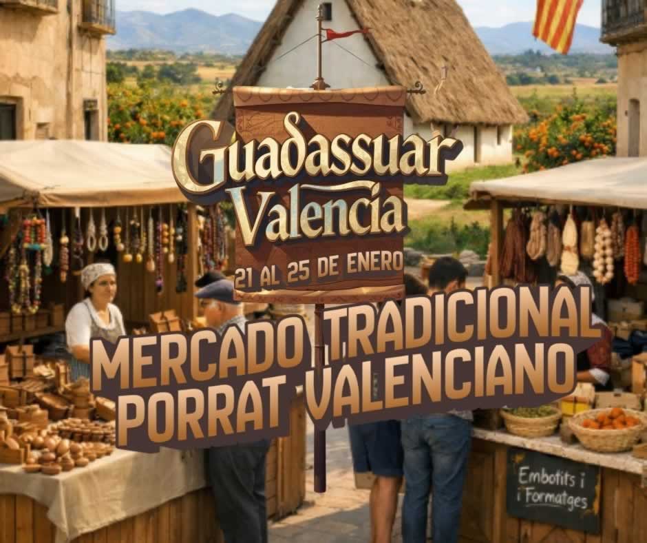 fb Mercado Tradicional Porrat Valenciano en Guadassuar, Valencia 2026