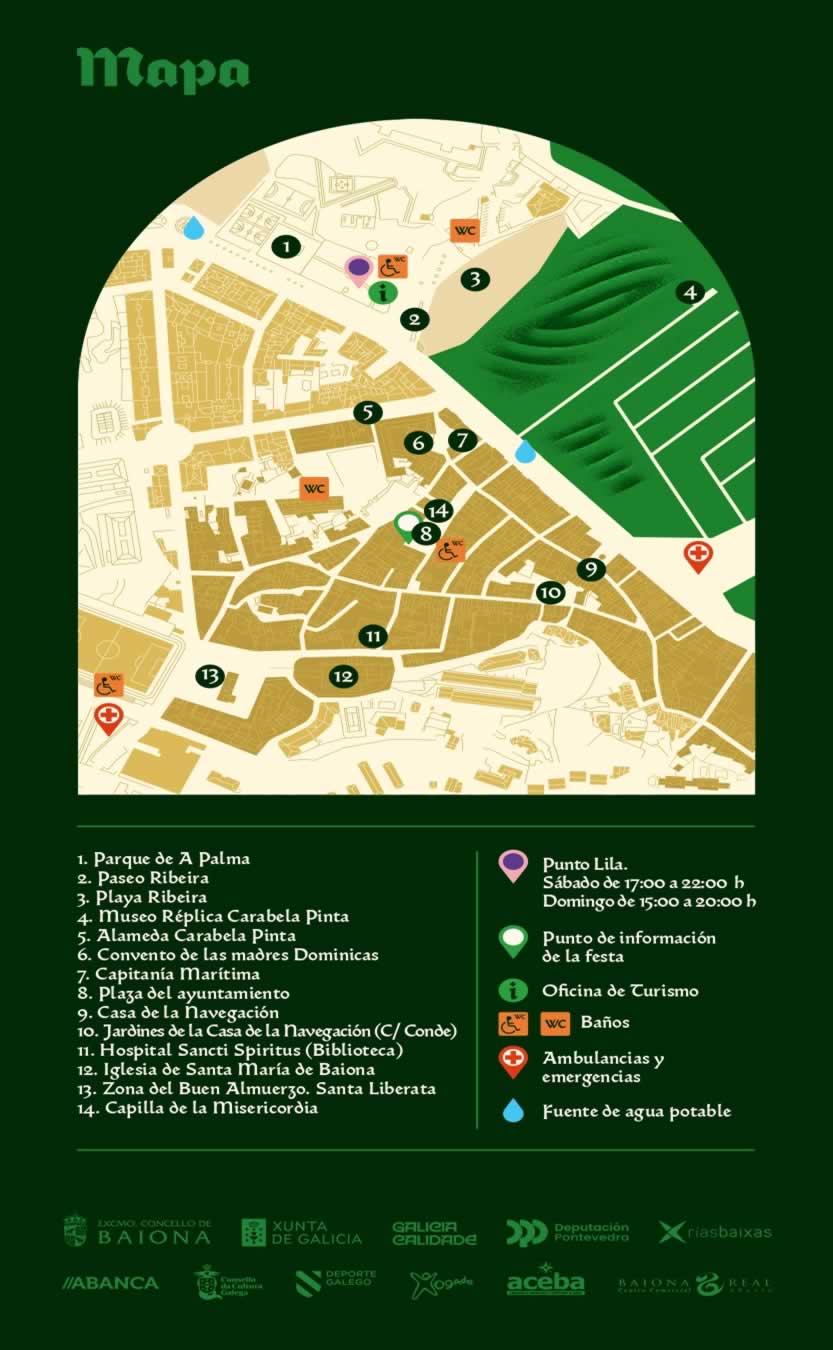 XXX Edición Real Mercado Medieval de la Arribada 2026 Baiona - Pontevedra 10 Arribada 2026 Programa CAS WEB OK page 0006