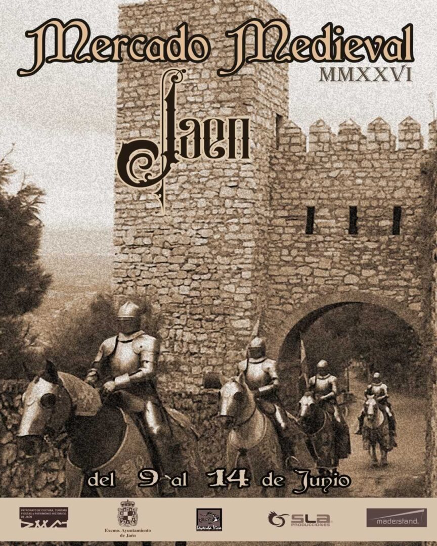 Mercado Medieval de Jaén capital 09 al 14 de junio 2026 5 Mercado Medieval de Jaén / Cartel