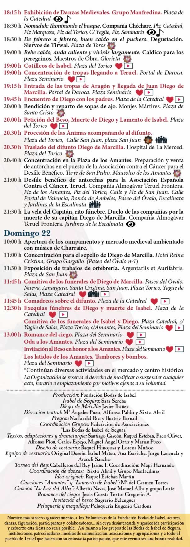 Programación del Mercado Medieval de Teruel 2026 - 3