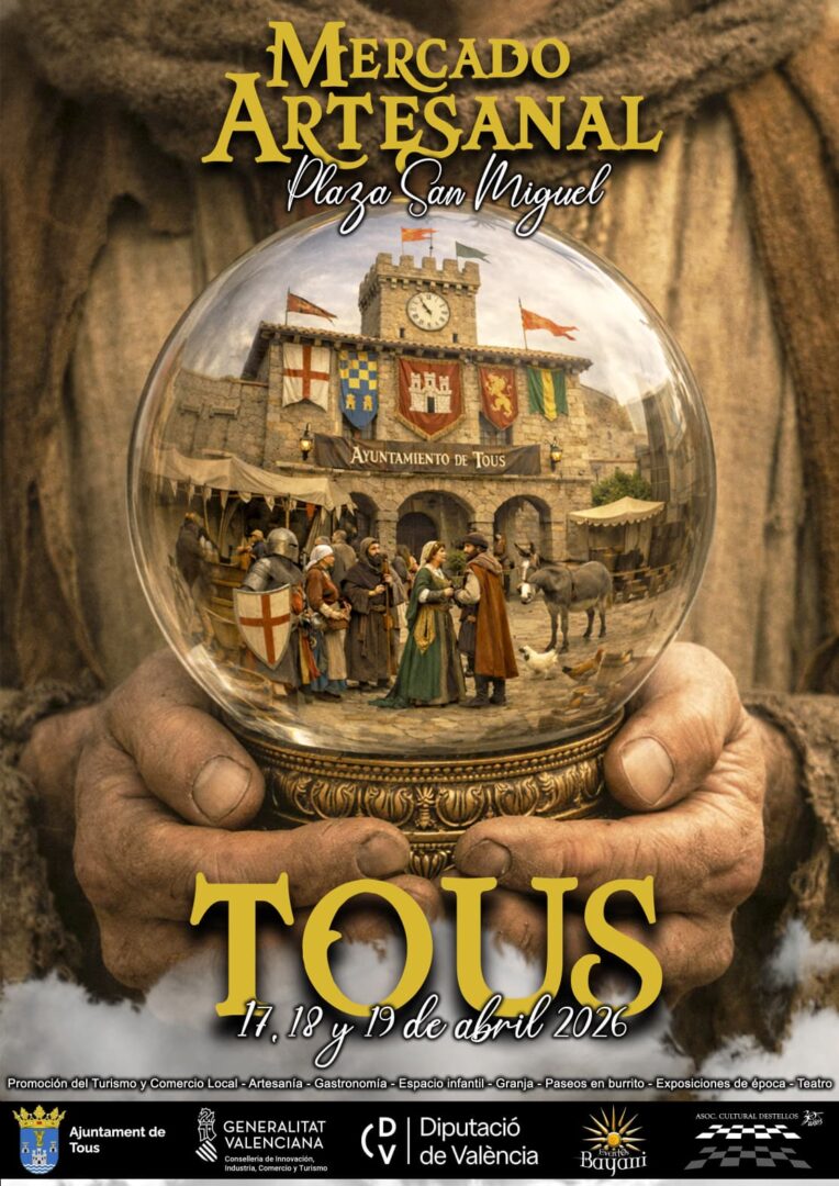 Cartel Mercado Artesanal de Tous