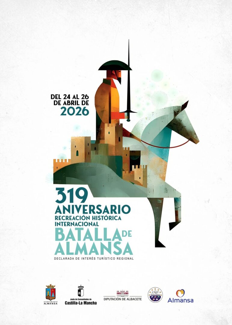Mercado Barroco de Almansa 2026 (Albacete) 319 Recreación internacional de la Batalla de Almansa 6 Cartel Mercado Barroco de Almansa
