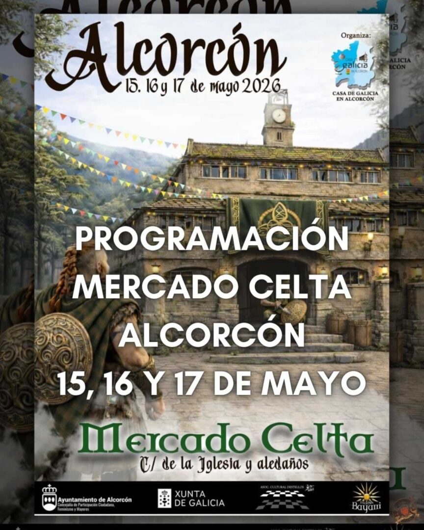 Mercado Celta de Alcorcón 2026 (Madrid) Programación completa 3 celta alcorcon 2026 1350 PROGRAMACION