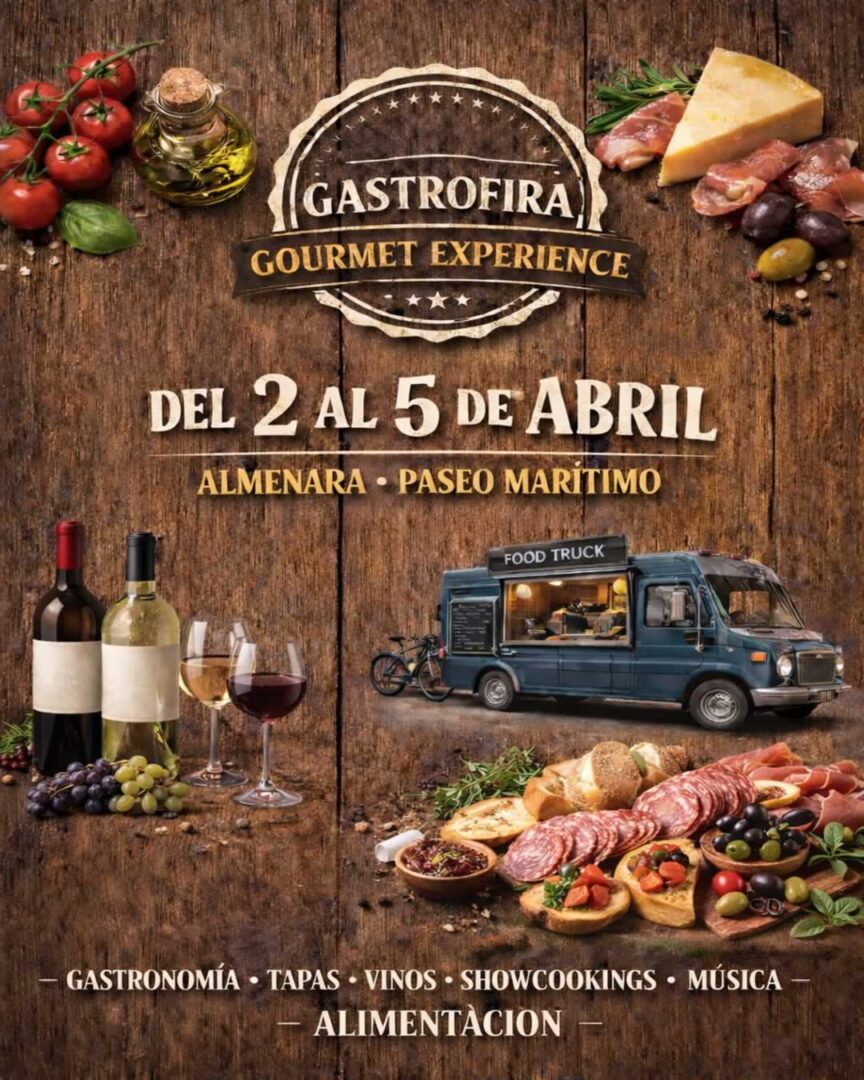 Gastrofira Gourmet Experience Almenara 2026 (Castellón) 5 Cartel Gastrofira Gourmet Experience Almenara