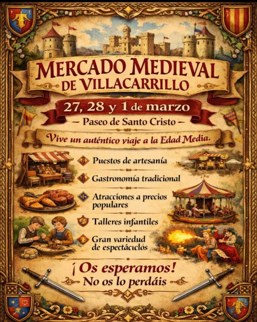 Cartel del Mercado Medieval de Villacarrillo