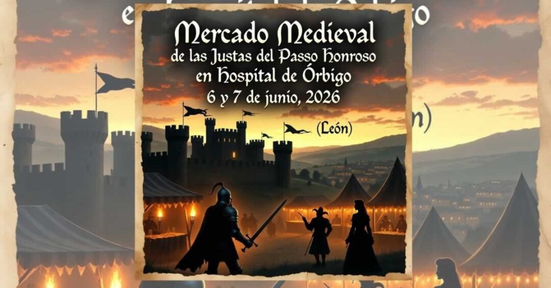 El Mercado Medieval de las Justas del Passo Honroso en Hospital de Órbigo (León) 06 y 07 de Junio 2026 4 El Mercado Medieval de las Justas del Passo Honroso en Hospital de Órbigo (León) 1200