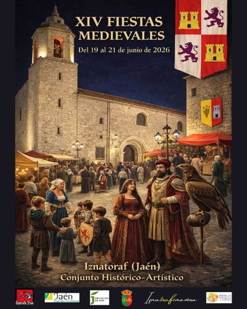 Mercado Medieval en Iznatoraf 2026 ( Jaén) 5 Cartel Mercado Medieval en Iznatoraf