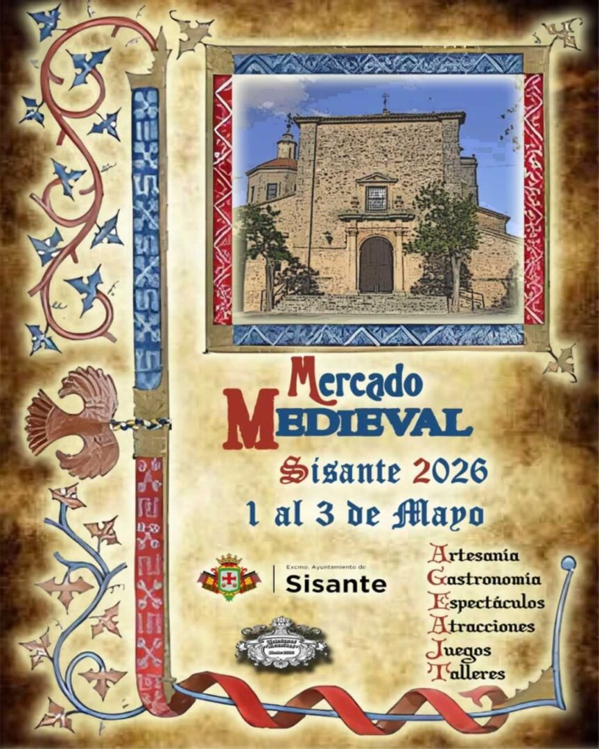 Cartel Mercado Medieval de Sisante