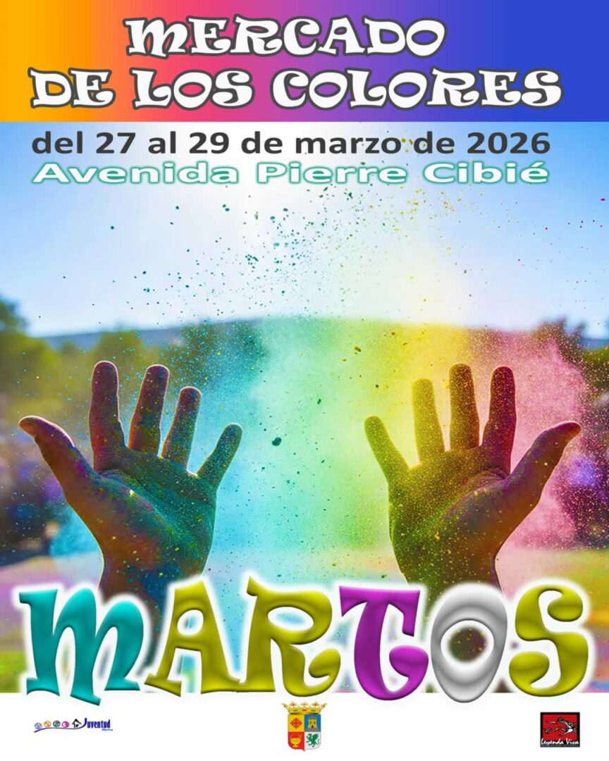 Cartel Mercado De Los Colores De Martos