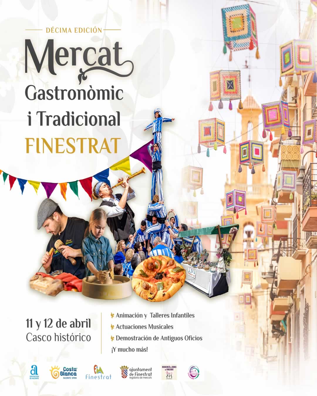 Mercado Tradicional de Finestrat 2026 (Alicante) 5 Cartel del Mercado Tradicional de Finestrat 2026 (Alicante)