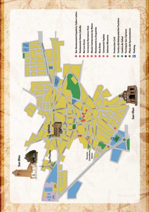 Mapa - Mercado Renacentista de Cebolla 2026