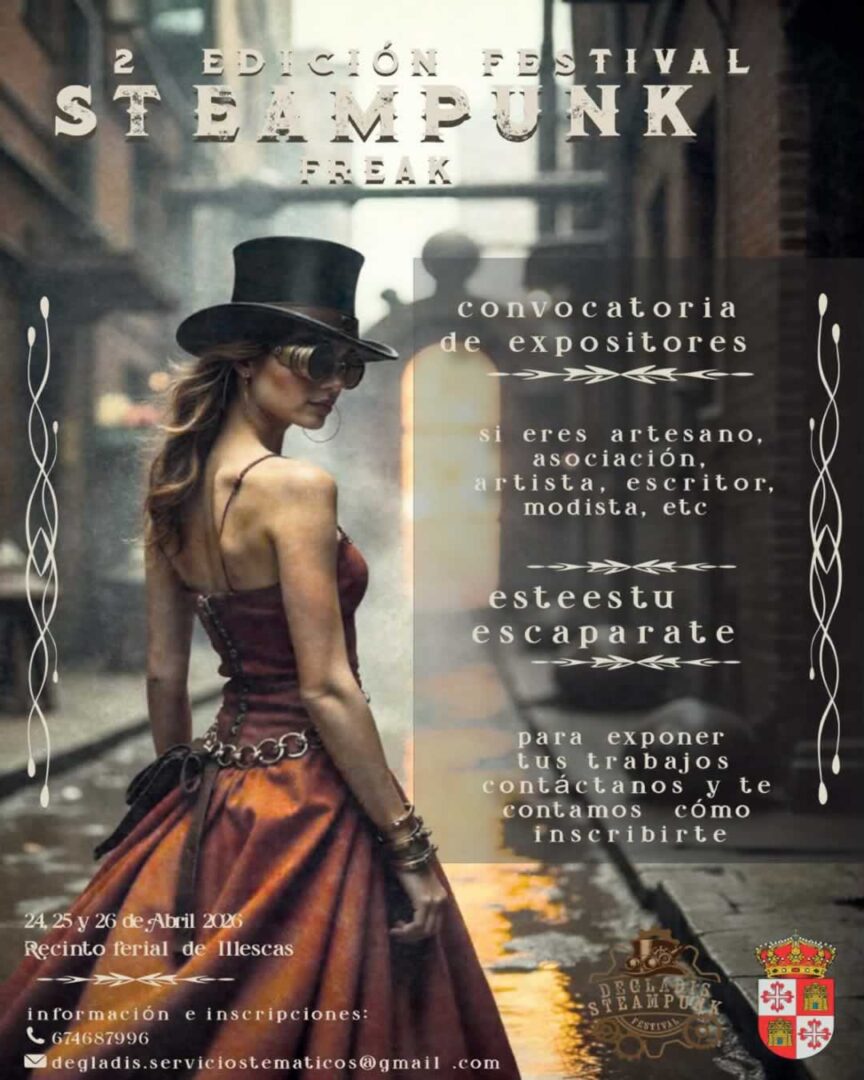 steampunk illescas 2026 cartel