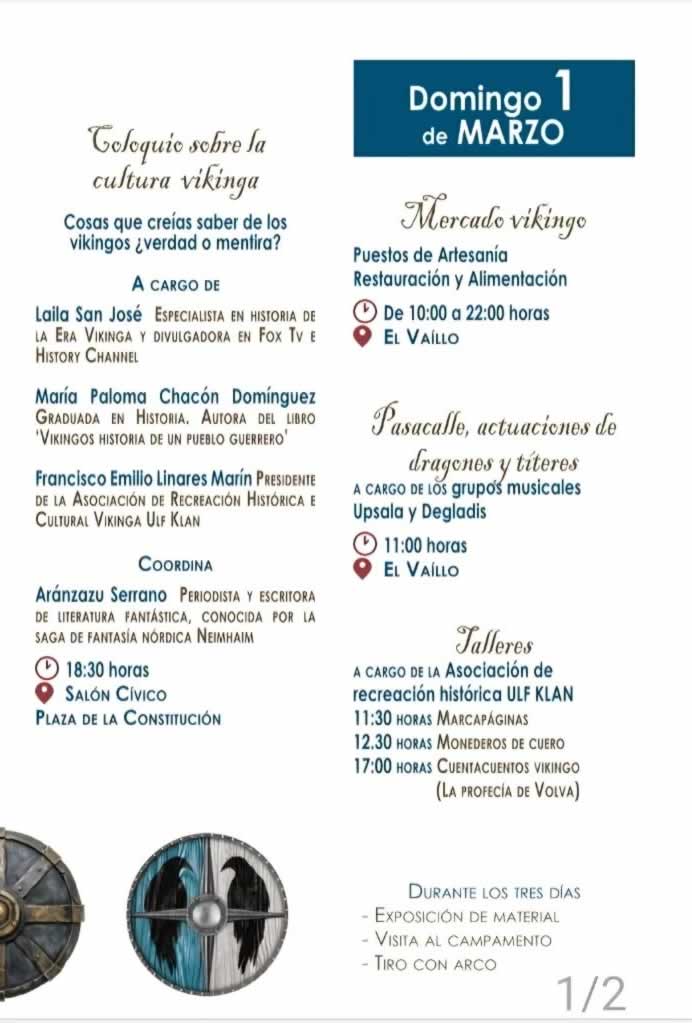 Mercado Vikingo de Villaviciosa de Odón 2026 (Madrid) prg 2