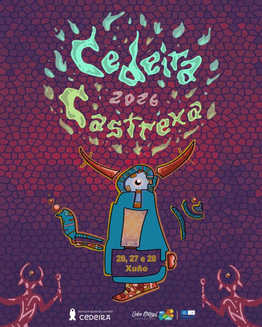 Cartel Feira Celta de Cedeira 2026