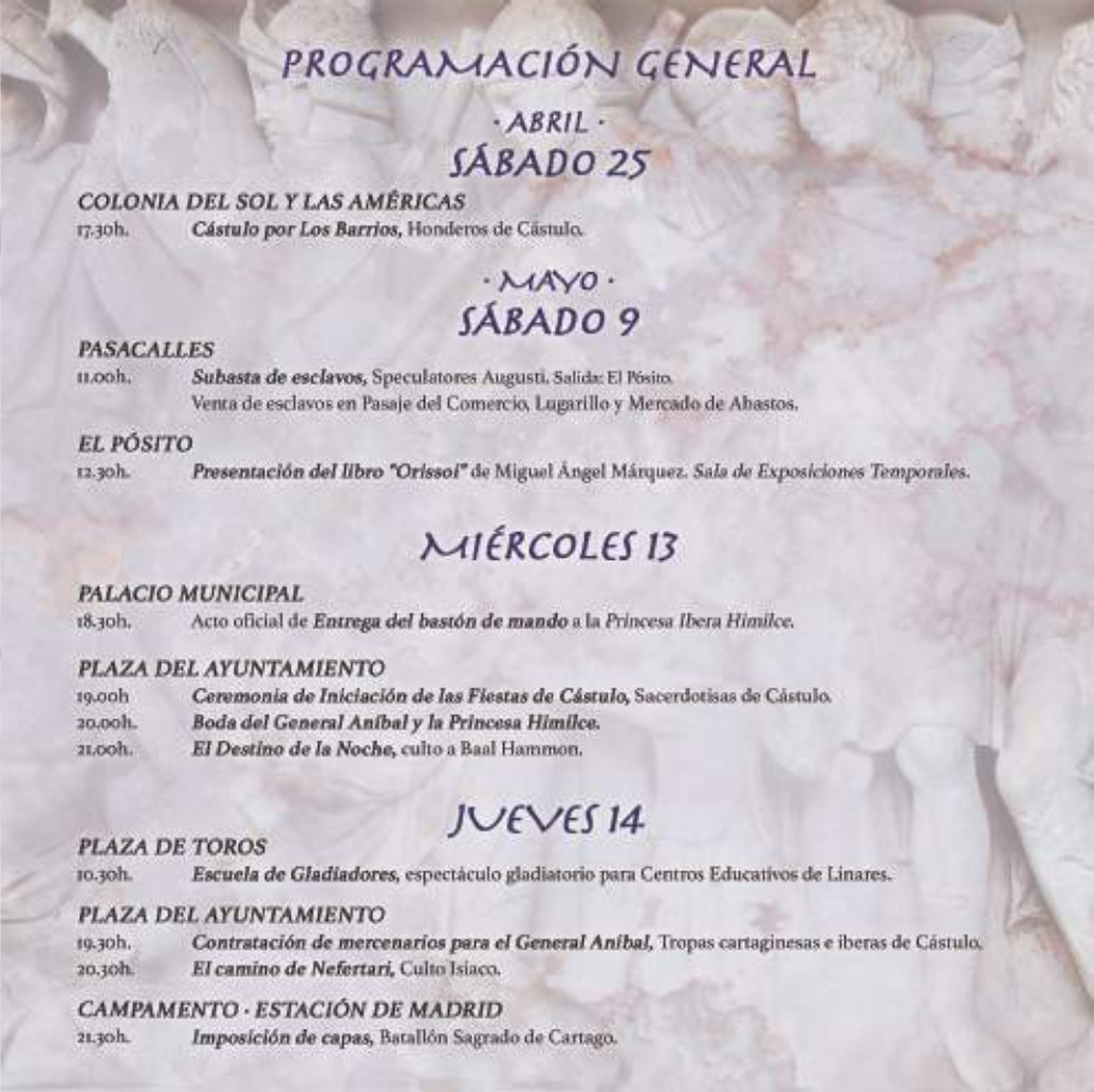 Fiestas castulo linares programa page 0004