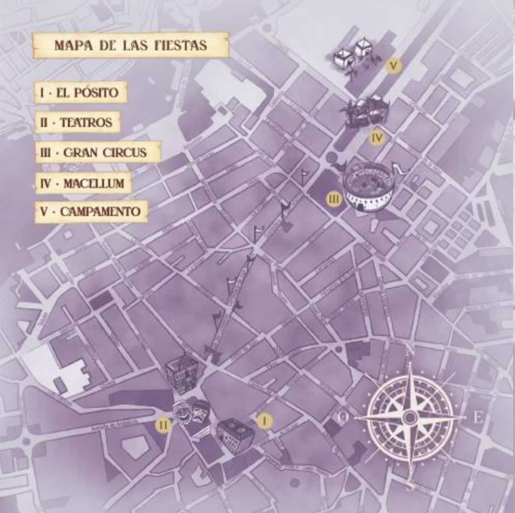 Fiestas castulo linares programa mapa