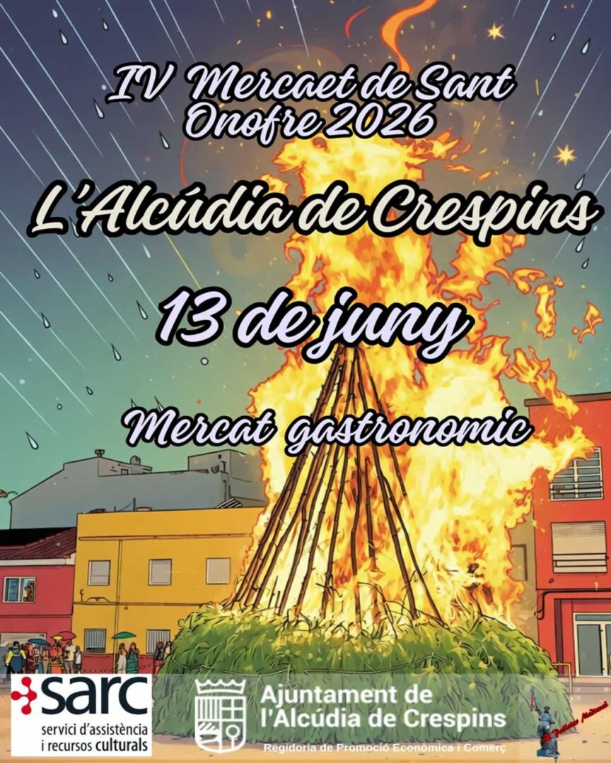 Fira de Sant Onofre 2026 cartel