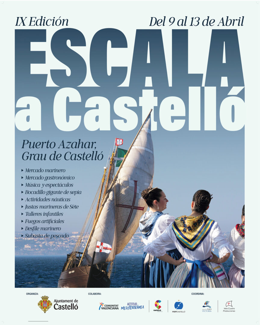 Cartel oficial del MERCADO MARINERO ESCALA A CASTELLO 2026