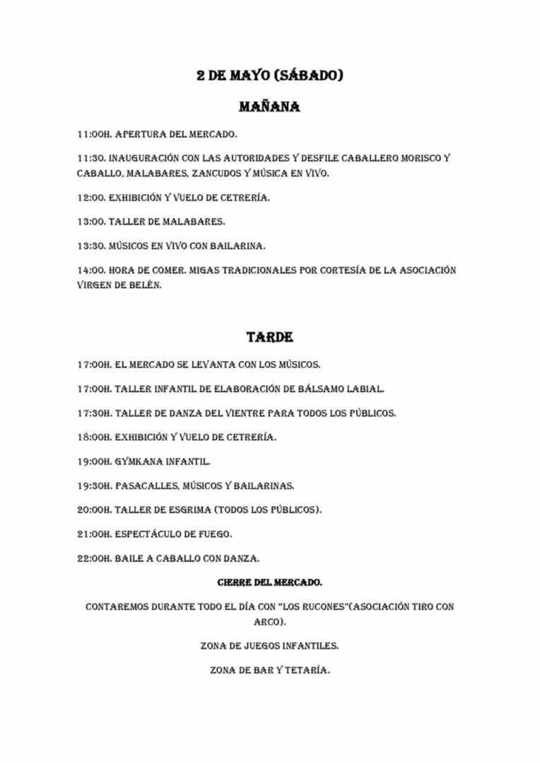 Programacion Mercado morisco canamero 2026 page 0001