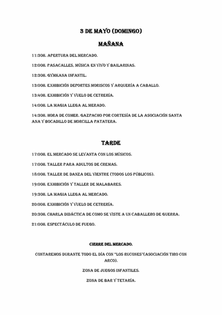 Programacion Mercado morisco canamero 2026 page 0002