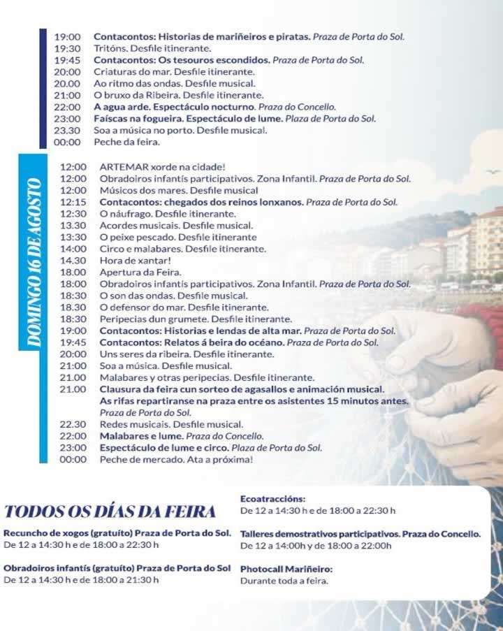 Programa Mercado Marinero Artesanal de Ribeira 2026 2