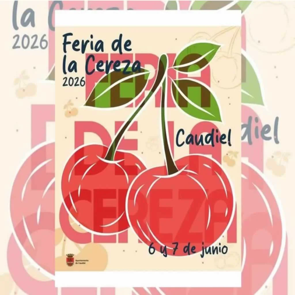 feria-cereza-cartel-1024 Destacado: Feria de la Cereza de Caudiel (Castellón)