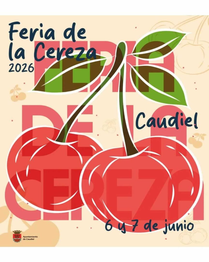 Cartel Feria de la Cereza de Caudiel