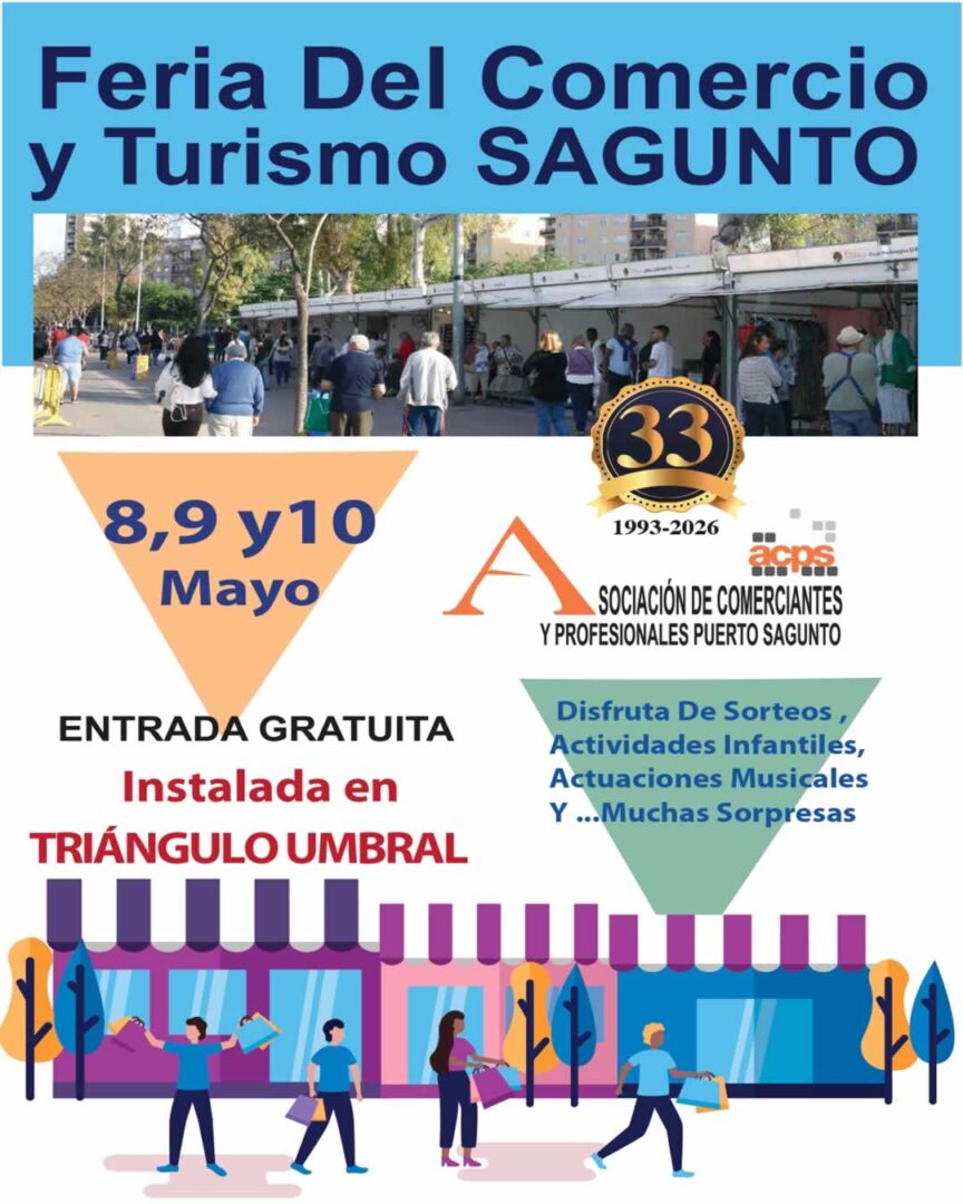 Feria Comercial y de Turismo – Puerto de Sagunto 2026 5 Feria Comercial y de Turismo – Puerto de Sagunto 2026 Cartel