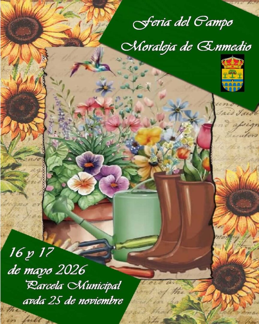 Cartel Feria del Campo en Moraleja de Enmedio 2026 (Madrid)