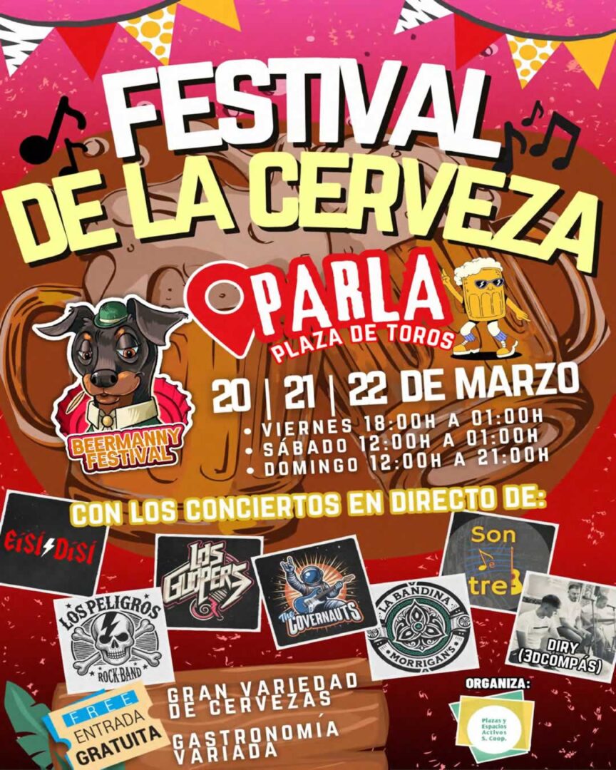 Fiesta de la Cerveza en Parla 5 Cartel Fiesta de la Cerveza en Parla