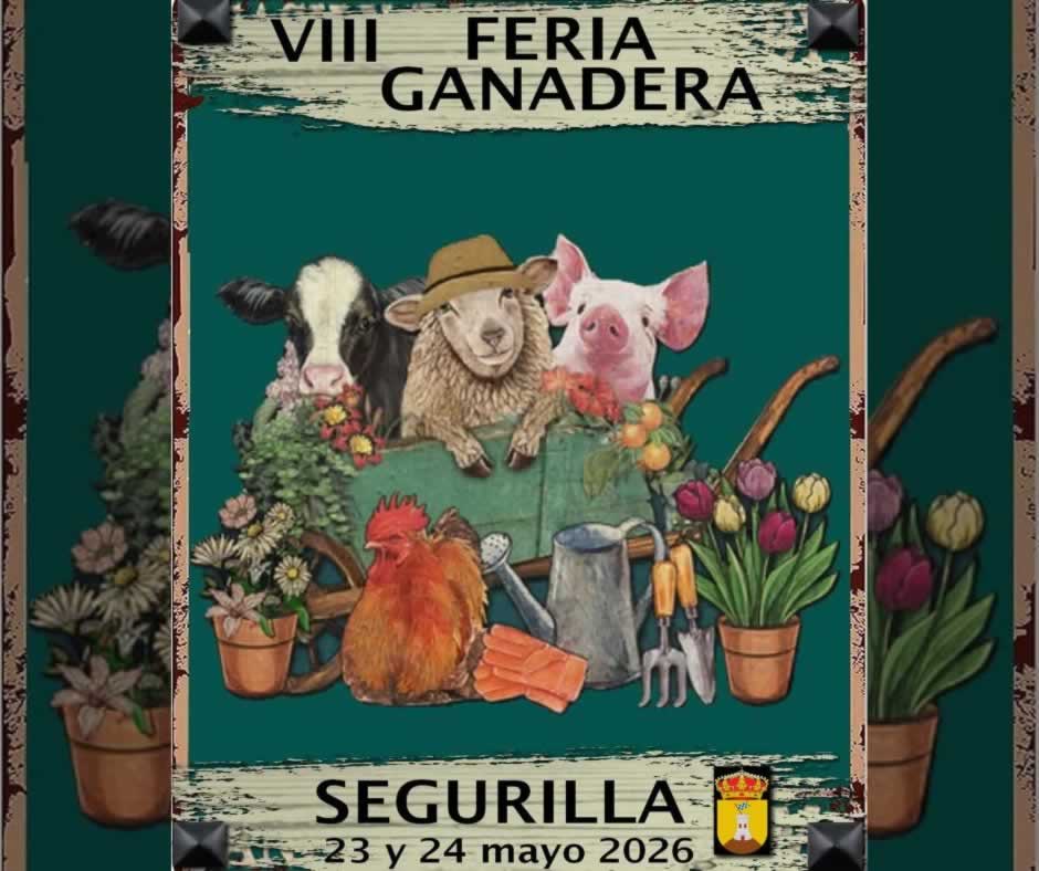 Cartel Feria Ganadera de Segurilla 2026 fb